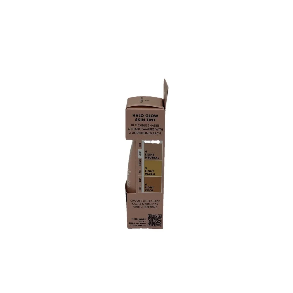e.l.f. Halo Glow Skin Tint SPF 50, Tinted Moisturizer,‎ Light Neutral - Exp 2027